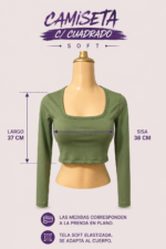 CAMISETA C/ CUADRADO SOFT - Imagen 2