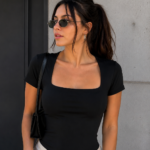 Body remera cuello hacha Soft