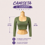 CURVA X8 CAMISETA C/ CUADRADO SOFT - Imagen 3