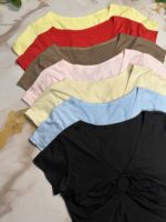 Top aplique círculo modal Soft - Imagen 3