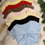 Curva x 7 top aplique circulo modal soft