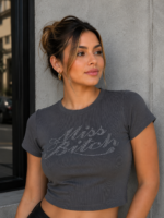 Baby tee miss bitch morley