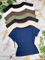 Curva x7 remera cuello bote curvy soft