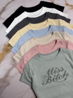 Baby tee miss bitch morley - Imagen 3