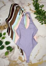 Body lycra marilyn V liso - Imagen 2
