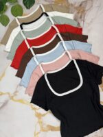 Curva x8 remera bicolor morley - Imagen 2