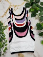 Top bicolor Morley liso - Imagen 4