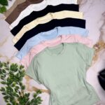 Remera básica curvy soft