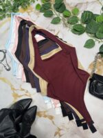 Body lycra Marilyn C/ cuadrado con broche - Imagen 4